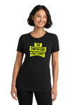 Throwing Factory Black Ladies' Tee