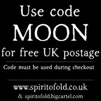 Use code MOON for free UK postage!