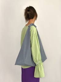 Image 3 of origami linen bag