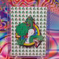 Yoshi trading card blotter 