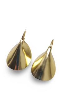 Image 5 of Orecchini pendente, in pelle e acciaio, modello: ARMADILLO BASIC