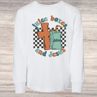 Image 2 of Long Sleeve Shirt~Juice Boxes & Jesus