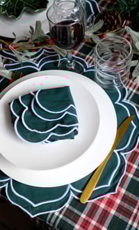 Image 3 of Set de table camélia sapin