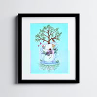 Image 2 of "Tea In The Garden" Art Print