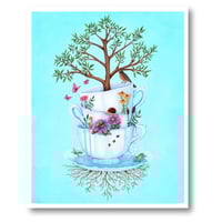 Image 1 of "Tea In The Garden" Art Print
