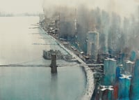 Fog Over Manhattan | 15"x20"