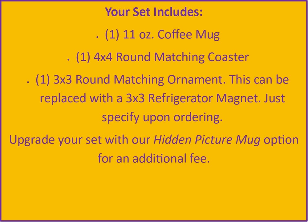 Image of 🎁 3-Piece Personalized Coffee Mug Gift Set