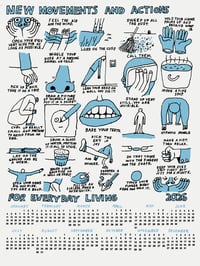 2026 CALENDAR : NEW MOVEMENTS AND ACTIONS FOR EVERYDAY LIVING