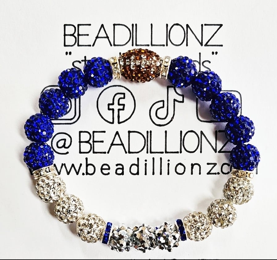 Image of Beadillionz inspired theme sports Cowboys America's 🇺🇸 favorite team (AFT)