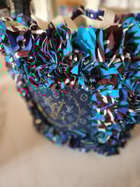 Image 2 of Flowers in Bloom Blue Tote