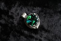 Image 2 of Dead Good Beetle wing pendant