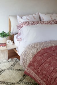 Image 3 of Dark Ikat Pillowcase