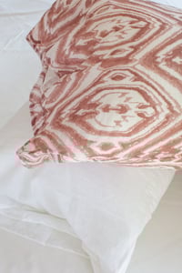 Image 1 of Dark Ikat Pillowcase