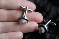 Image 6 of Dead good Teeth cufflinks