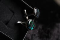 Image 6 of Copy of Dead good green beetlewing cufflinks