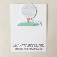 Image 1 of Golf Magnetic Bookmark