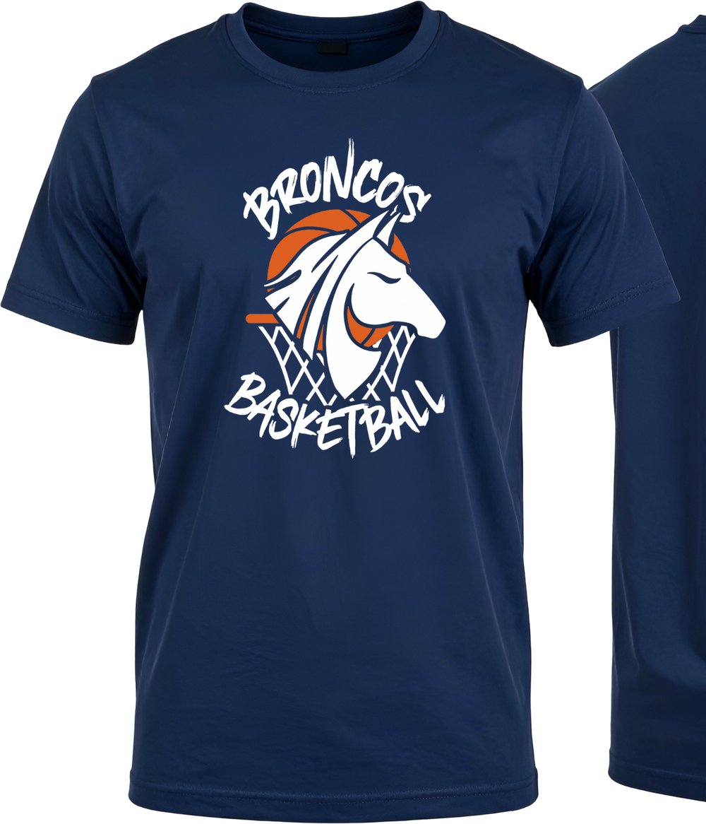 Image of Broncos Head Net NavyTee