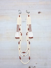 Image 1 of Cream and copper dentaliums 