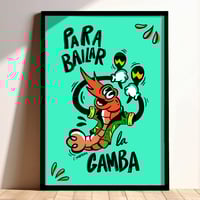 "PARA BAILAR LA GAMBA” póster