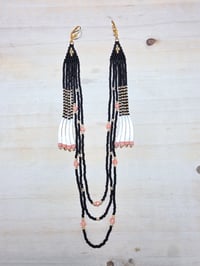 Image 1 of Black and pink dentaliums