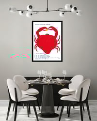 Image 3 of David Shrigley - Cancer, The Crab, Fine Art Giclee Print, Zodiac Poster