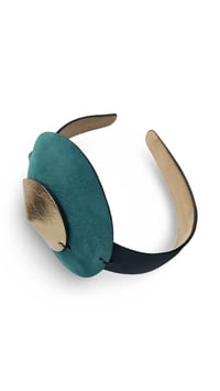 Image 7 of Cerchietto , in pelle , modello: TORTOISE