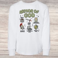 Image 2 of Long Sleeve Shirt~ Armor Of God