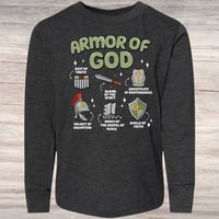Image 1 of Long Sleeve Shirt~ Armor Of God