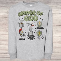 Image 4 of Long Sleeve Shirt~ Armor Of God