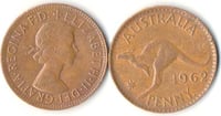 Image 2 of English Penny Coins, 2 Pack