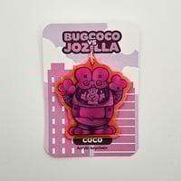 Image 3 of Bug Coco VS Jozilla Keychains