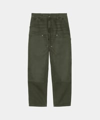 Image 1 of CARHARTT WIP_DOUBLE KNEE PANT (STONE CANVAS) :::OLIVE:::