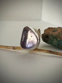 Image 1 of Chunky Amethyst Ring