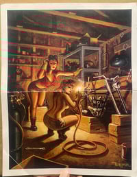 Rare “Weld-on Hardtail” litho print