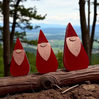 Image 1 of Set of 3 Santas