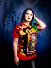 Image 2 of Medium Ozzy Reverse Tie Dye Tee 