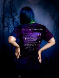 Image 2 of Large Megadeth Reverse Tie Dye Tee 