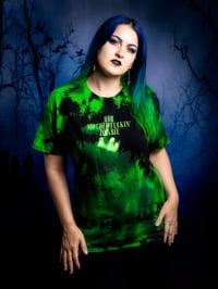 Image 2 of Large Rob Zombie Reverse Tie Dye Tee 
