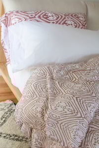 Image 1 of Light Ikat Duvet 