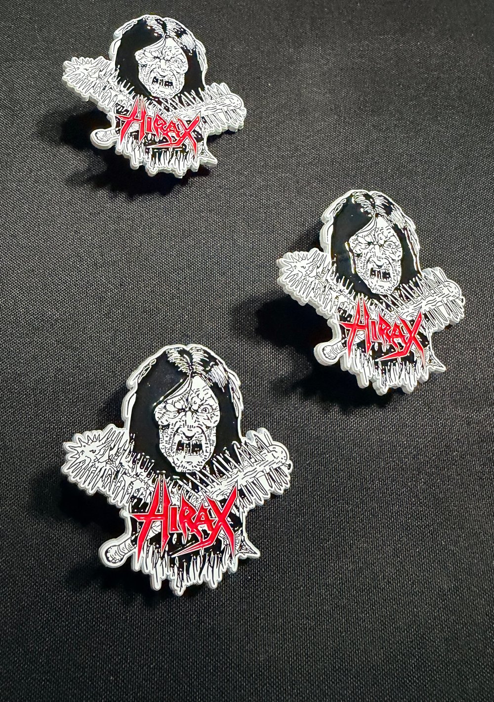 HIRAX "Maniac" pin