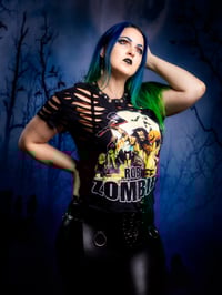 Image 5 of Small Rob Zombie Distressed Tee