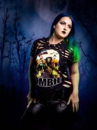 Image 3 of Small Rob Zombie Distressed Tee