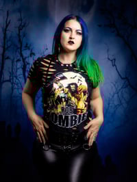 Image 6 of Small Rob Zombie Distressed Tee