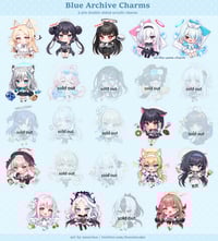 Image 1 of Blue Archive Charms
