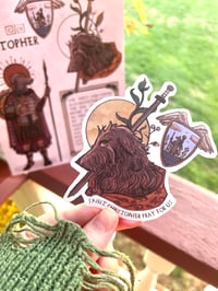 Image 1 of Saint Christopher print and sticker