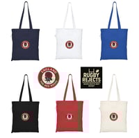 Image 2 of England Rugby Fan Tote Bag |"The Red Rose's" Tote Bag | Gift Idea for England Rugby Fans