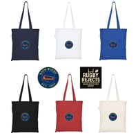 Image 2 of Bath Rugby Fan Tote Bag |"The Blue & White's" Tote Bag | Gift Idea for Bath Rugby Fans