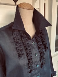 Image 3 of The Navy Frill Shirt