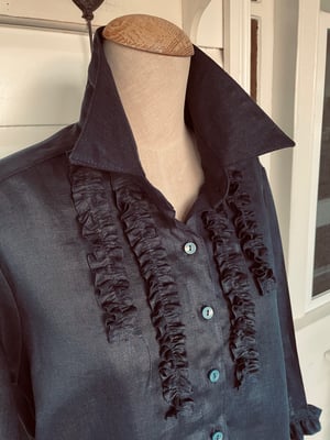 Image of The Navy Frill Shirt