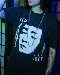 CRY LATER TEE - FADED BLACK